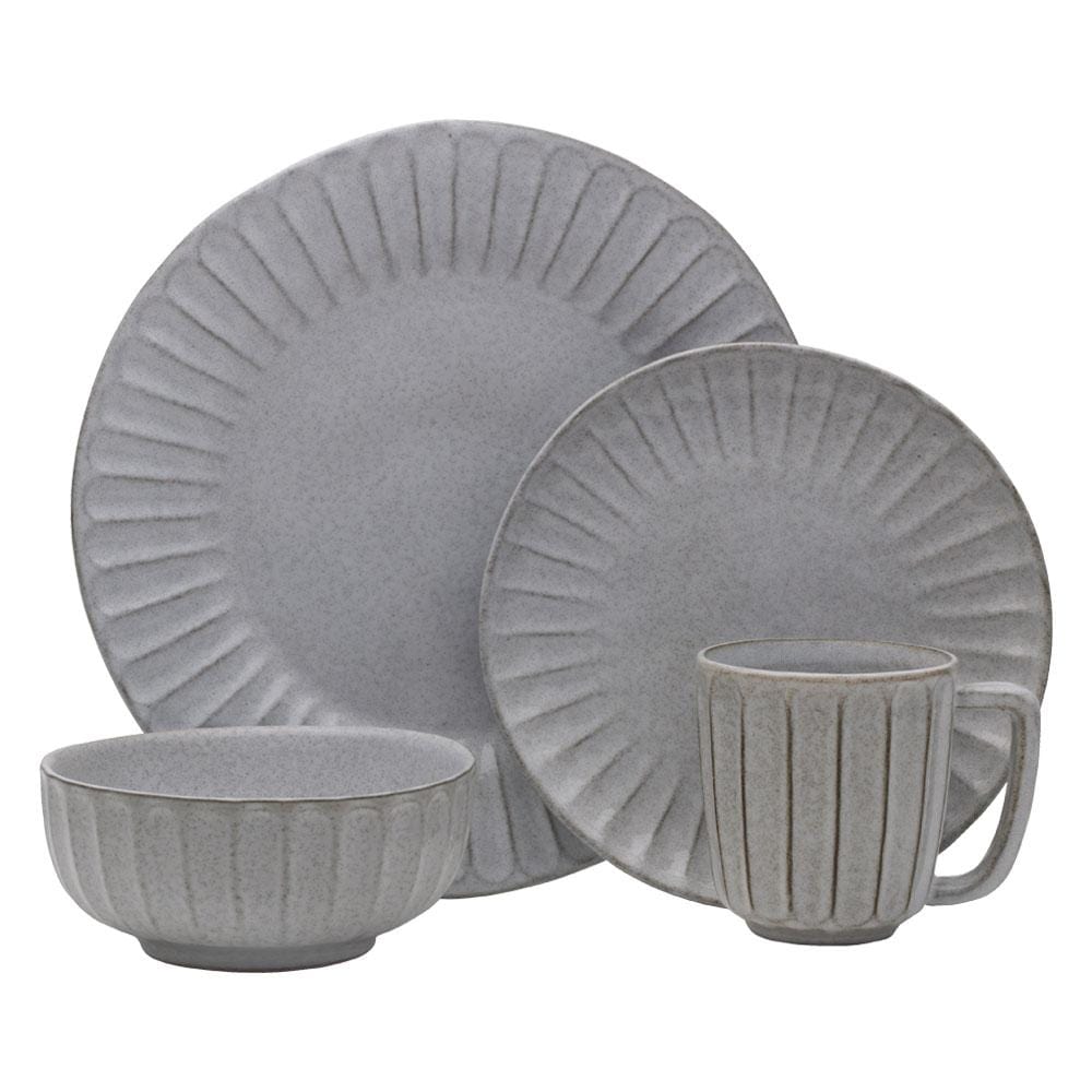 Monterey Grey 4 Piece Place Setting