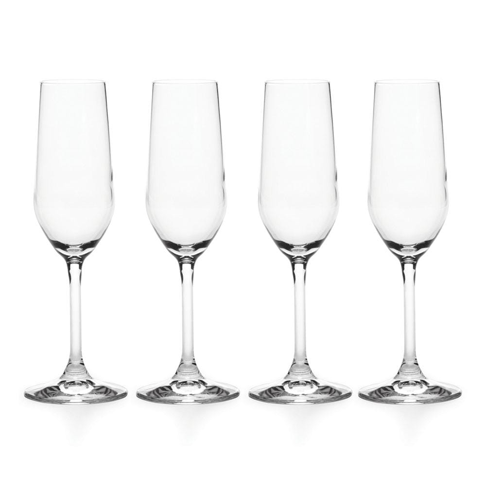 Napoli Set of 4 Flute Glasses