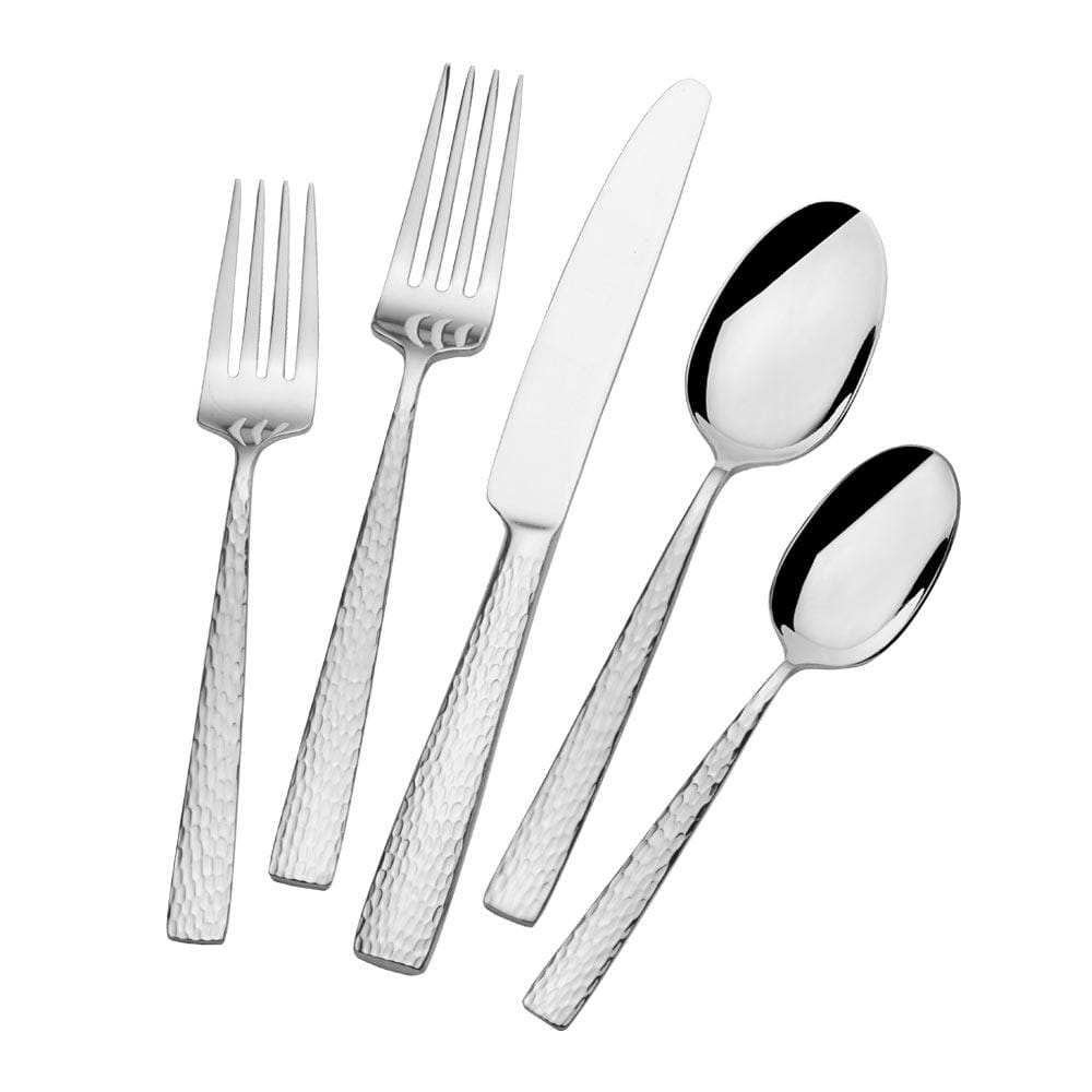 Oliver Mirror 65 Piece Flatware Set, Service for 12