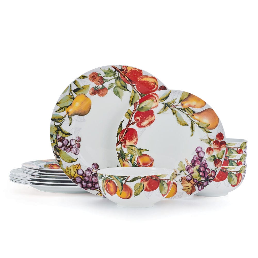 Orchard 12 Piece Dinnerware Set, Service for 4