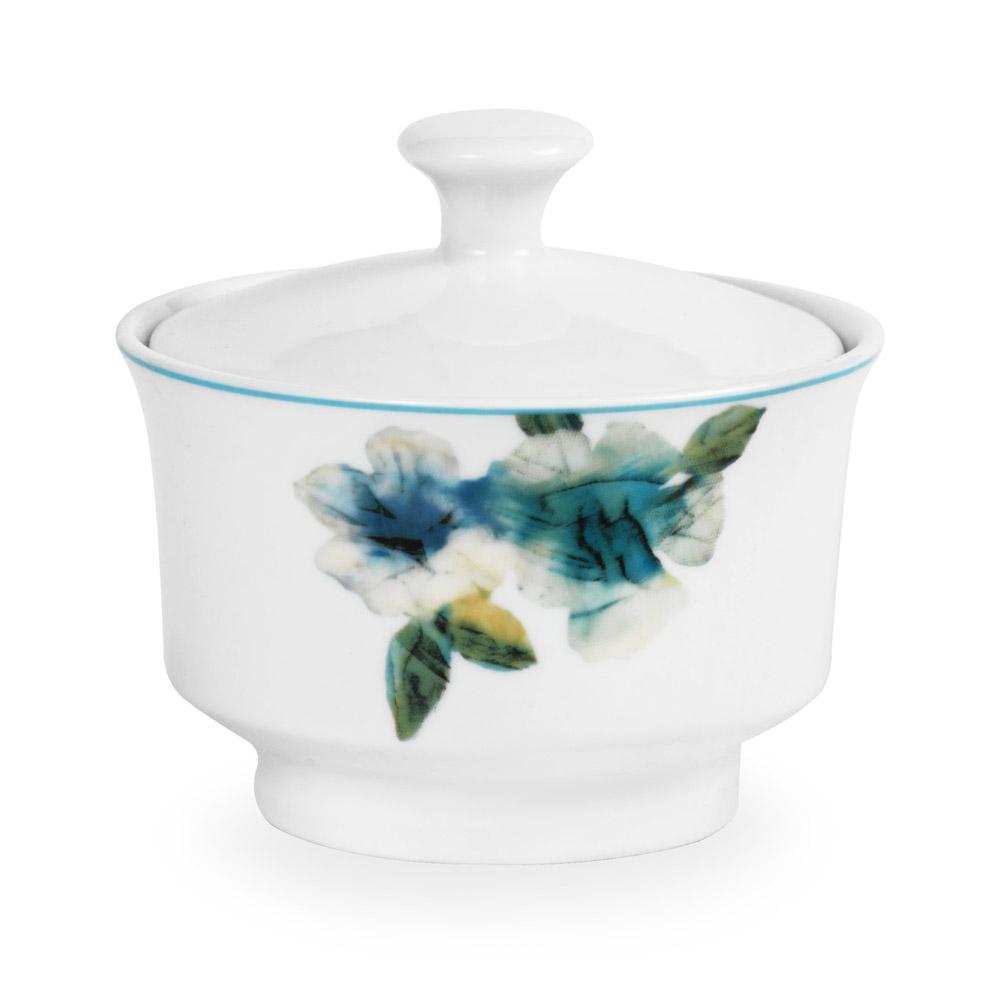 Paradise Bloom Covered Sugar Bowl