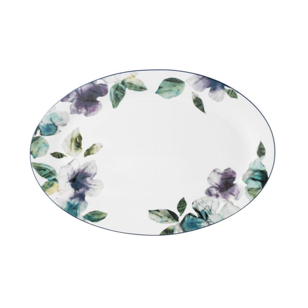 Paradise Bloom Oval Platter