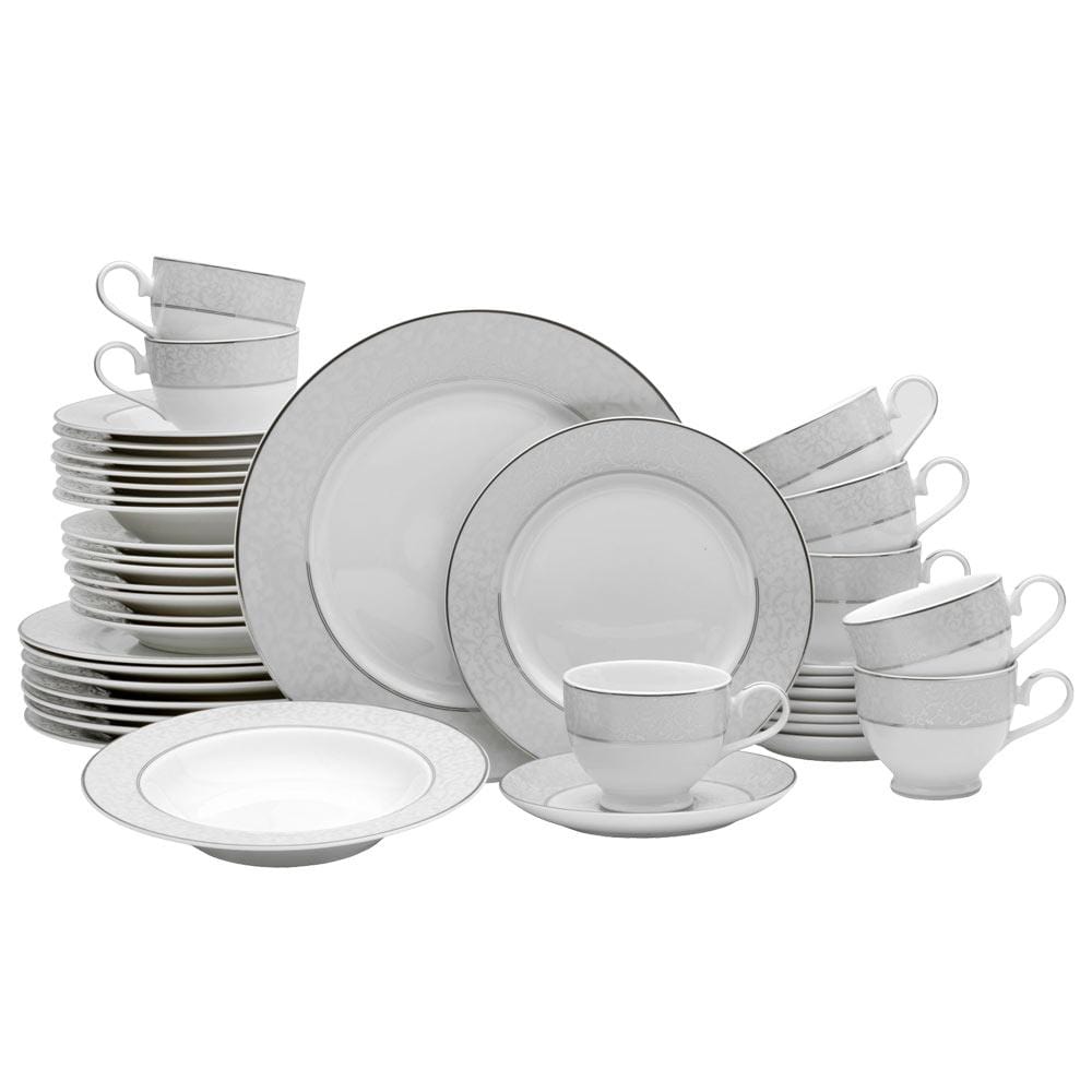 Parchment 40 Piece Dinnerware Set, Service for 8