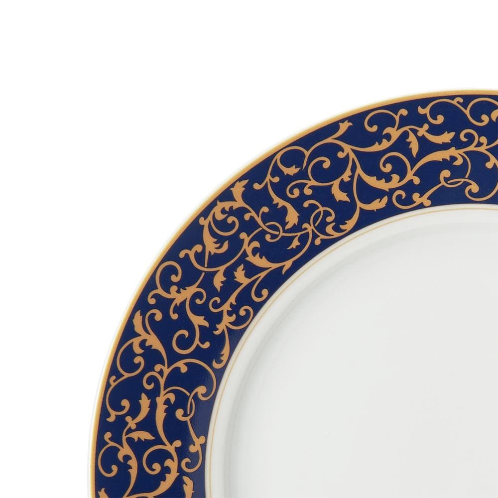 Parchment Cobalt Salad Plate