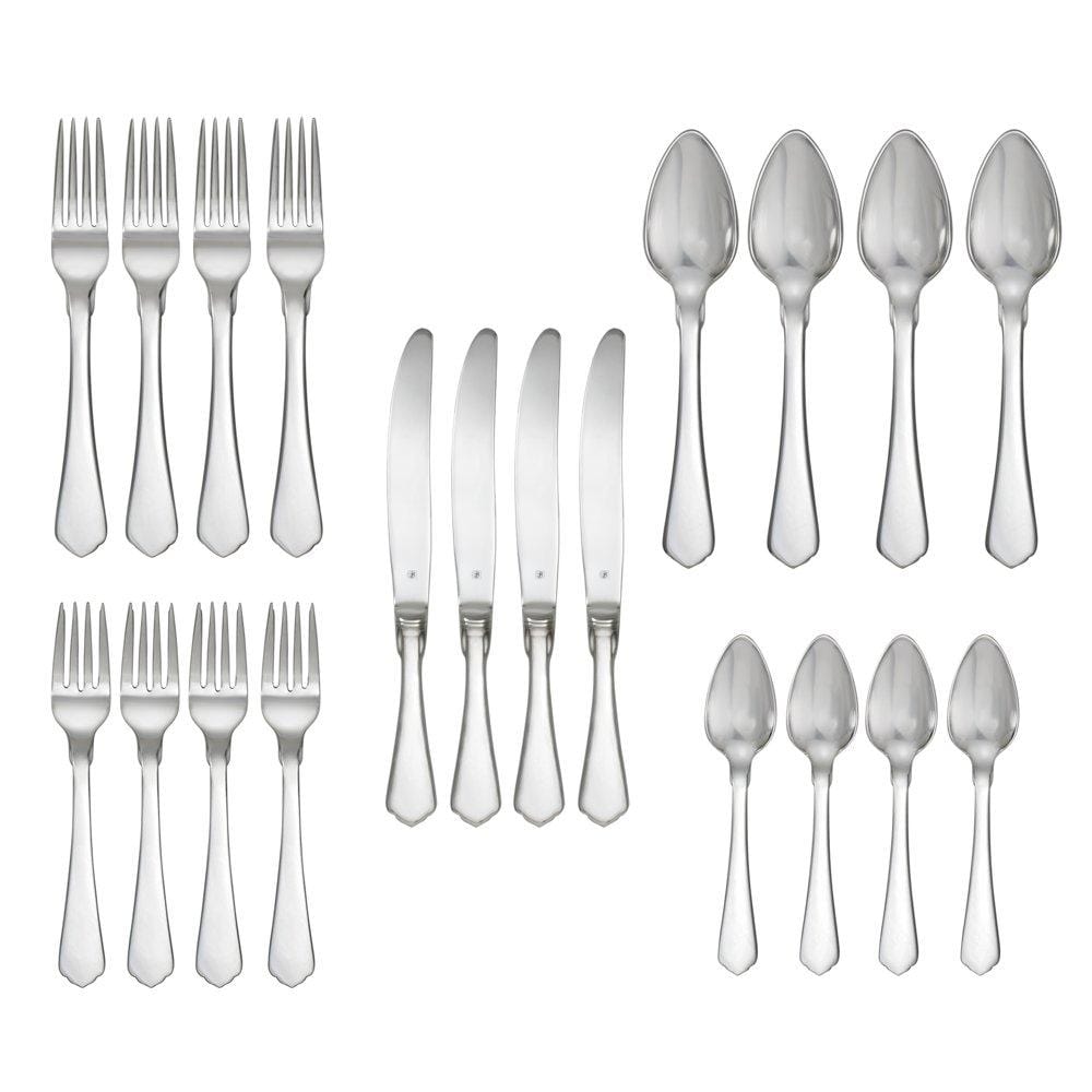 Paris 20 Piece Flatware Set, Service for 4