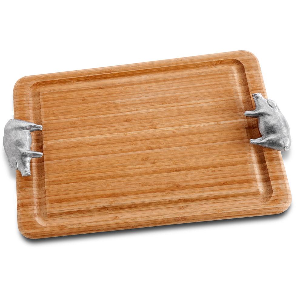 Pig Handle Carving Board