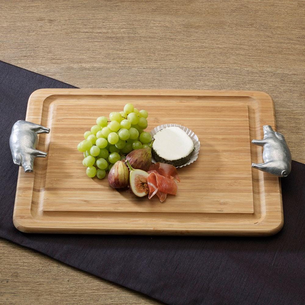 Pig Handle Carving Board