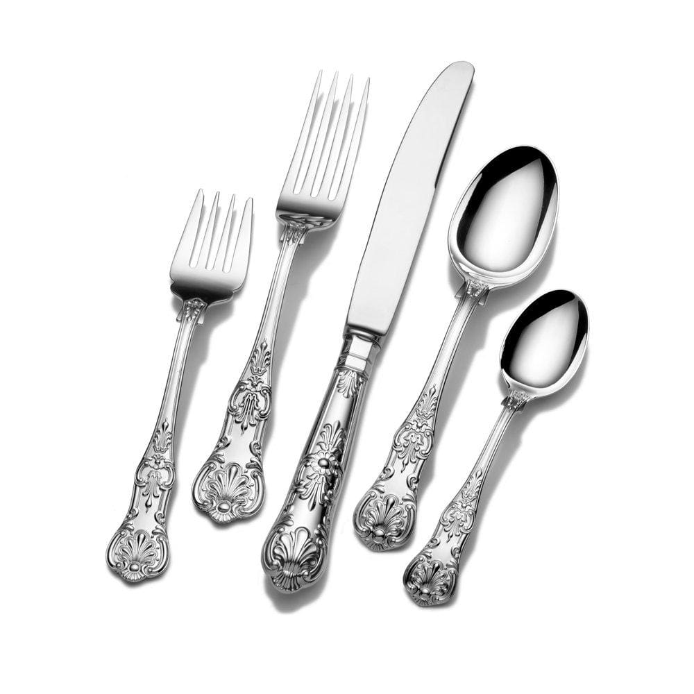 Queens 65 Piece Flatware Set, Service for 12
