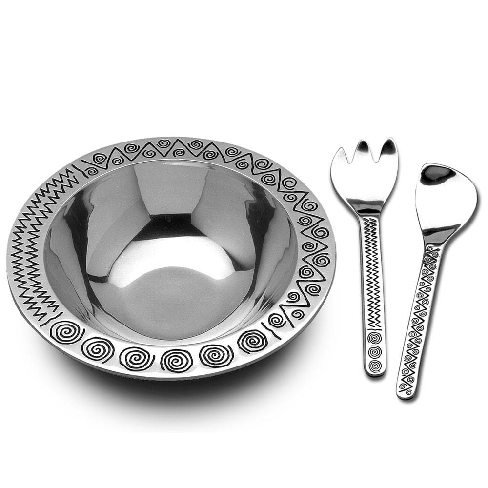 Reggae Large 3 Piece Salad Serving Set
