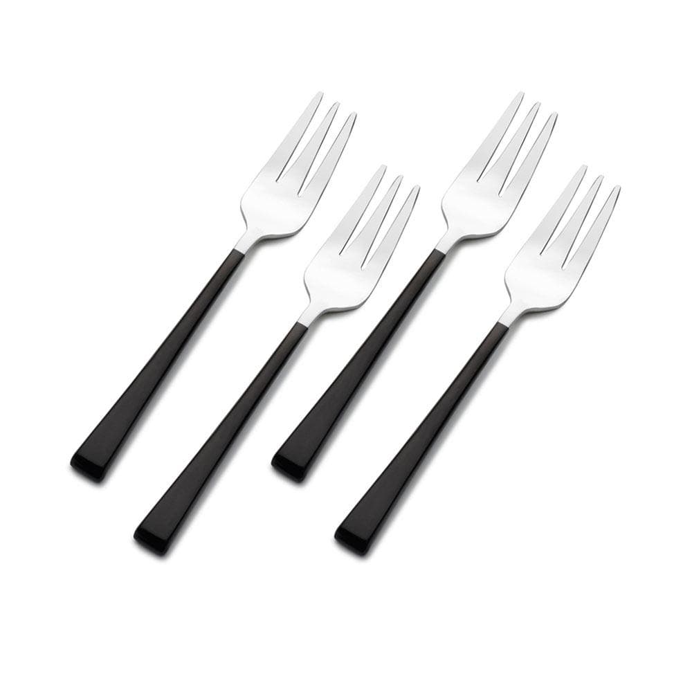 Rockford Black Set of 4 Cocktail Forks