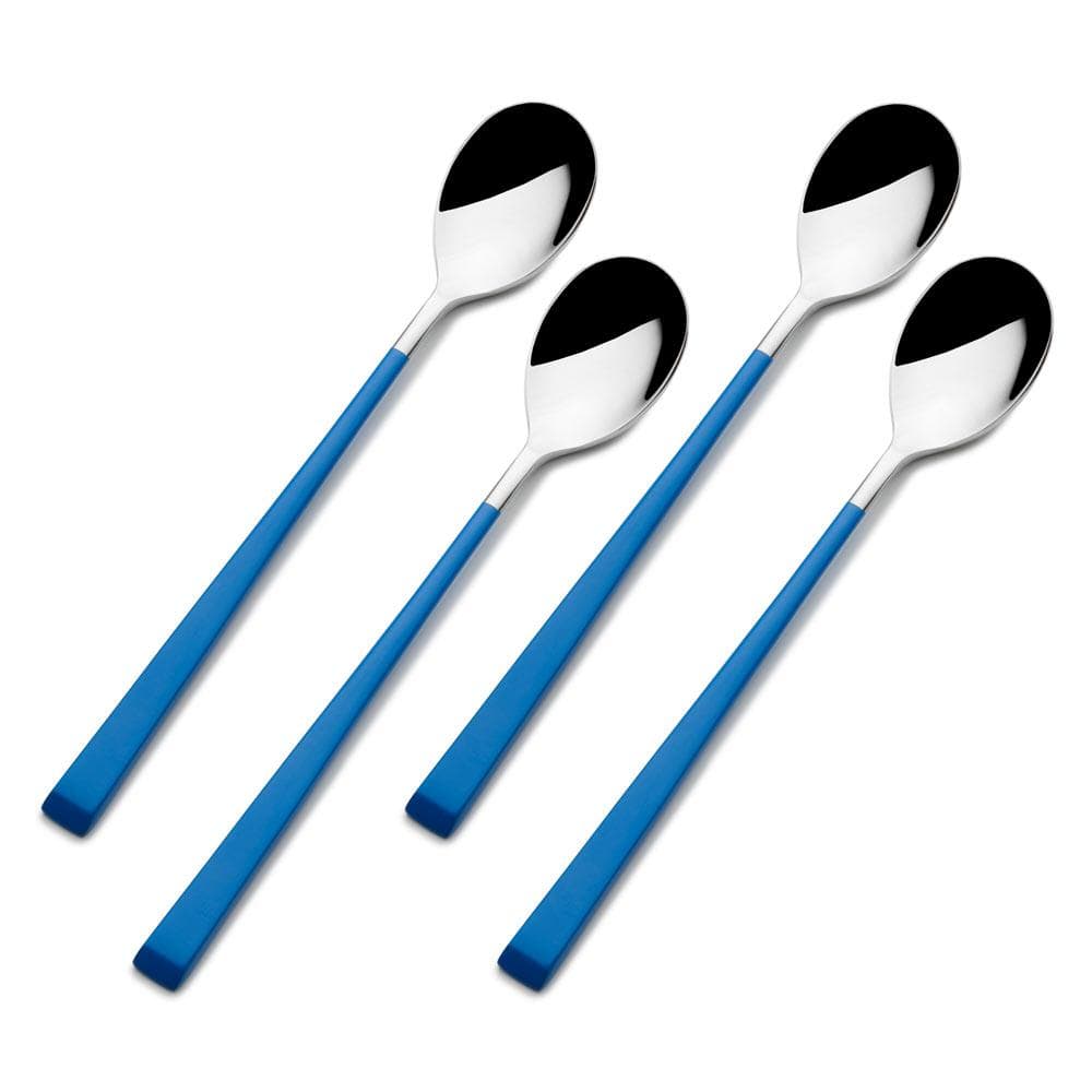 Rockford Blue Set of 4 Iced Beverage Spoons