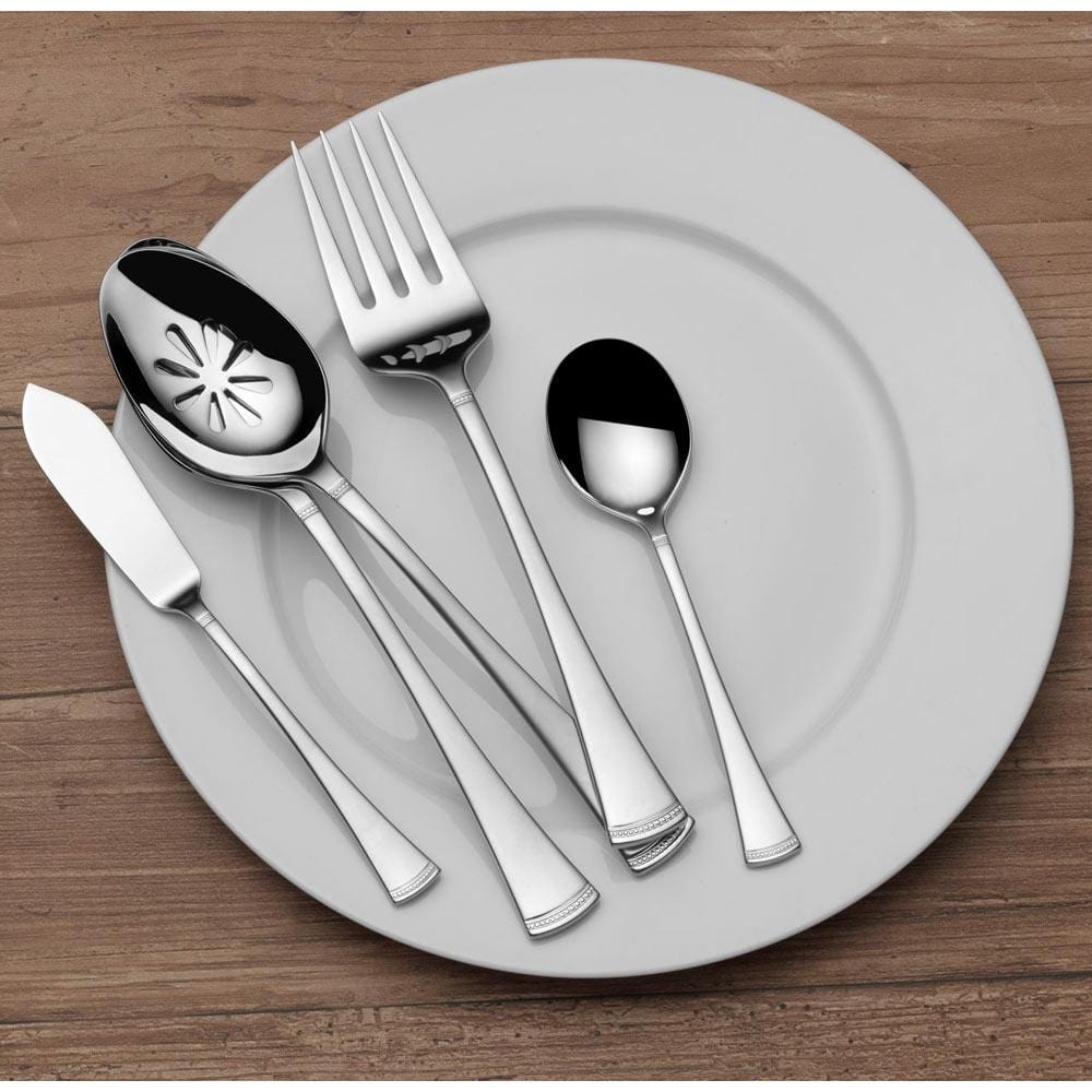 Rosalynn Frost 65 Piece Flatware Set, Service for 12