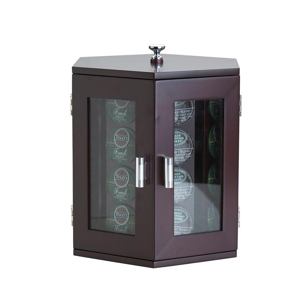 Rotating Coffee Pod Cabinet