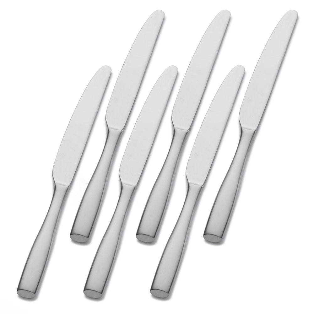 Satin Loft Set of 6 Dinner Knives