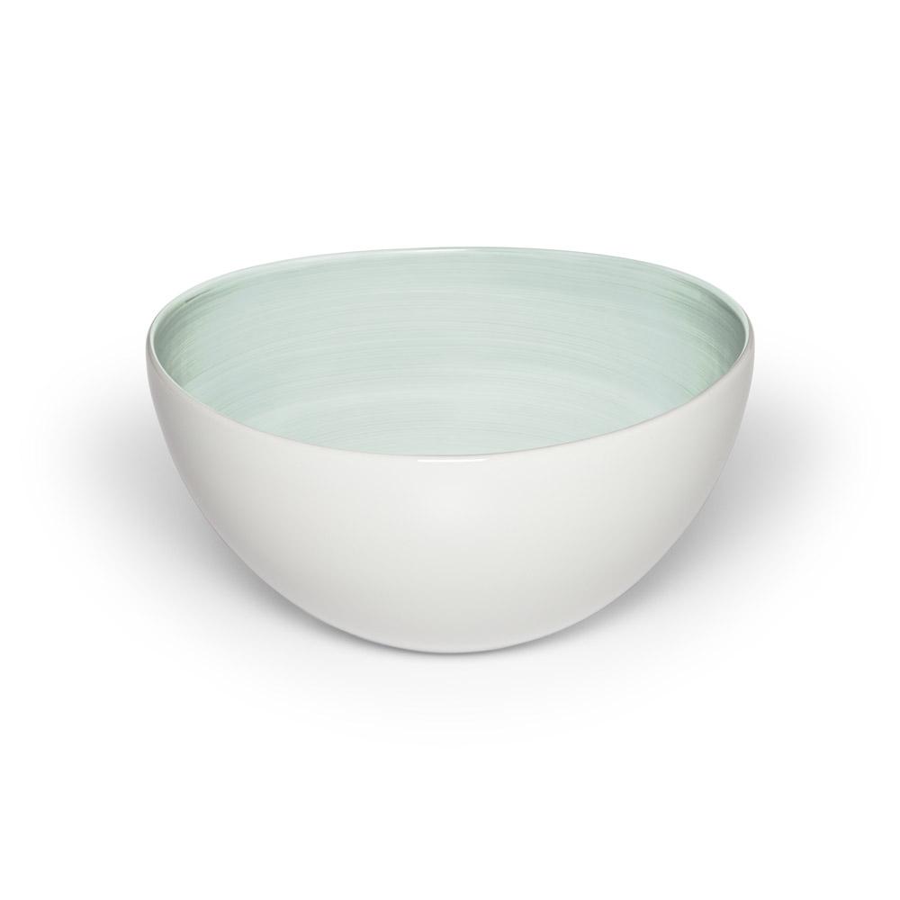 Savona Teal Vegetable Bowl