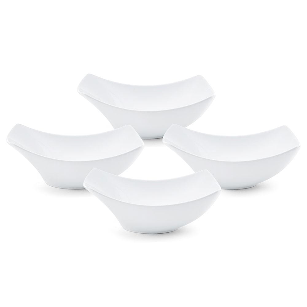 Set of 4 Rectangular Serving Bowls