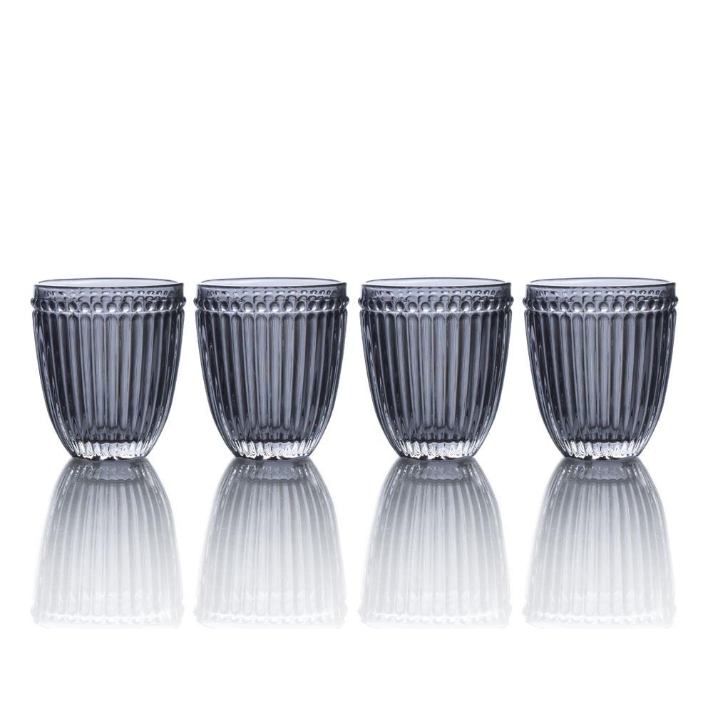 Set of 4 Smoke Double Old Fashioned