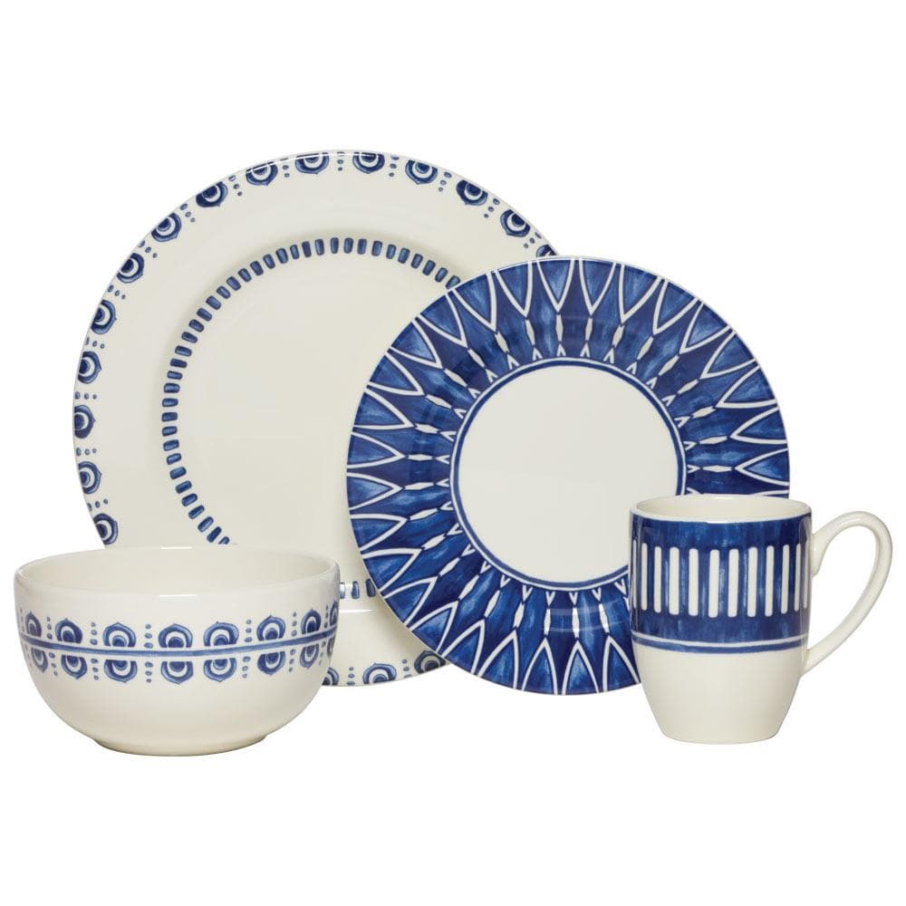 Siena 16 Piece Dinnerware Set, Service for 4