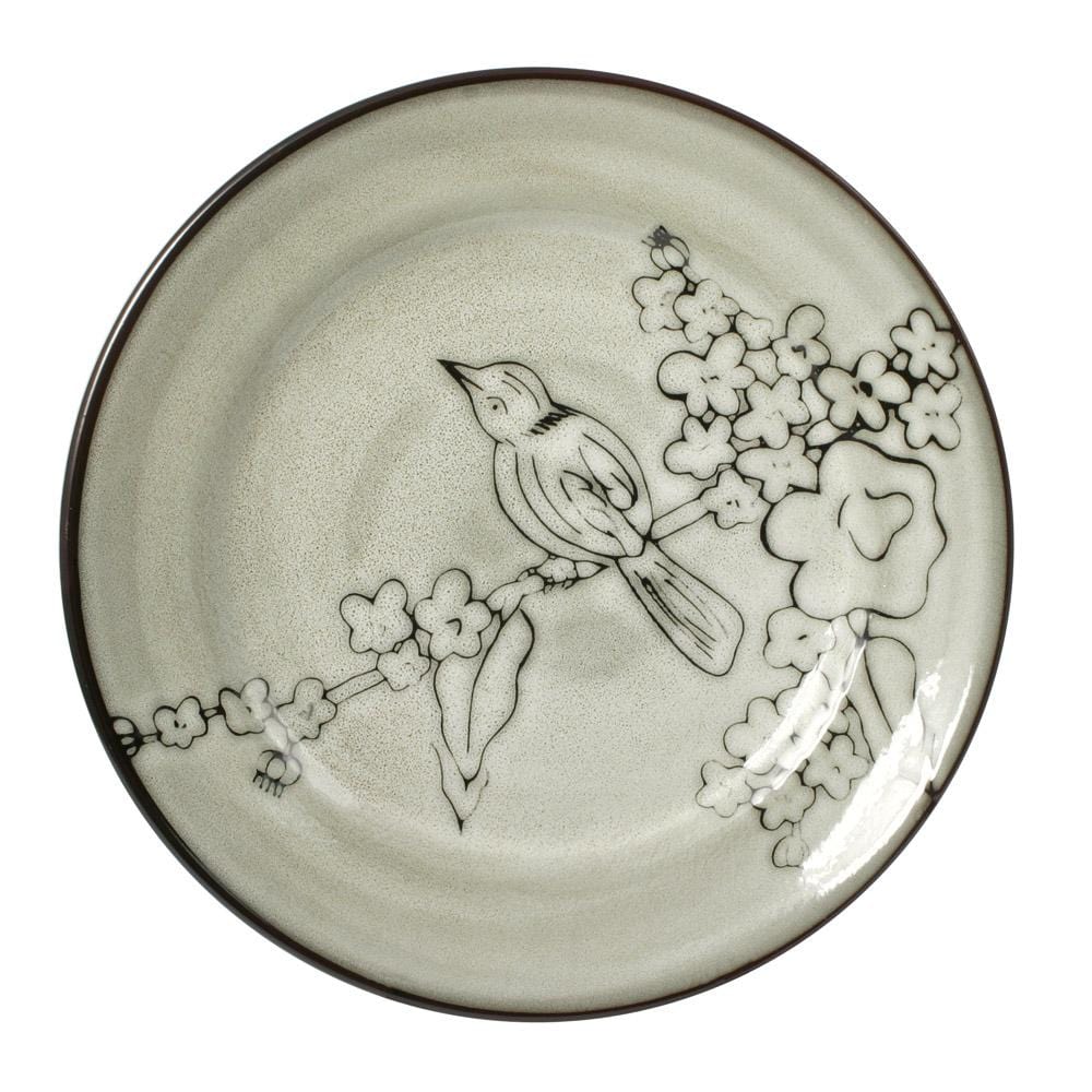 Song Bird Round Salad Plate