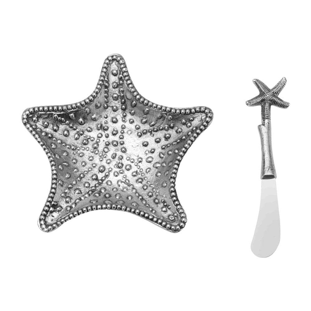 Starfish Dish and Spreader Set