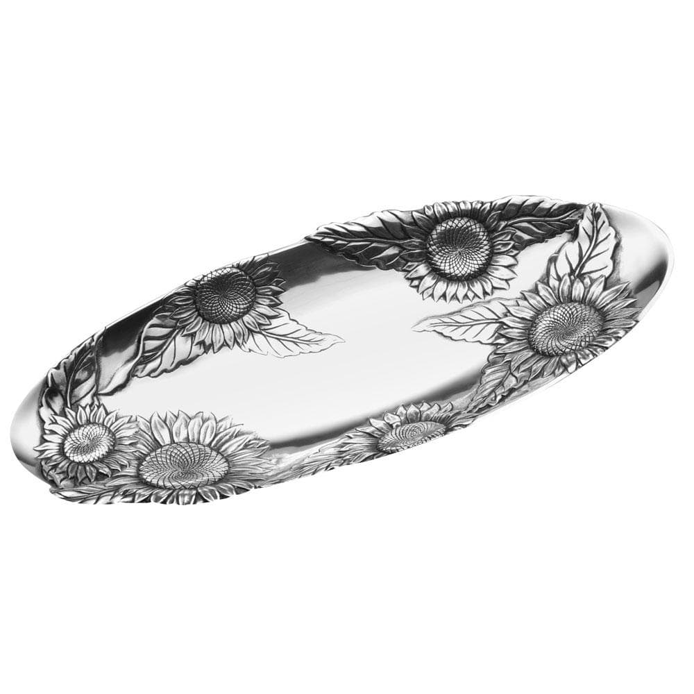 Sunflower Oval Tray