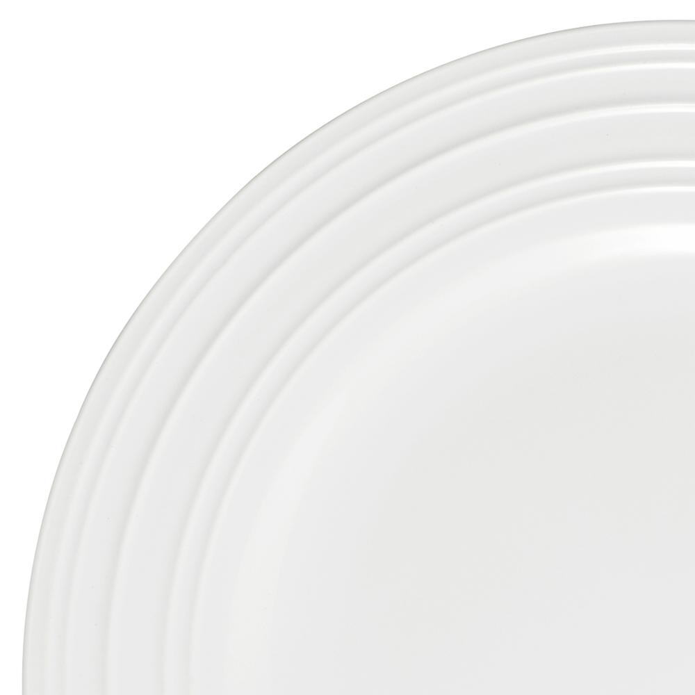 Swirl Bone 36 Piece Dinnerware Set, Service for 6