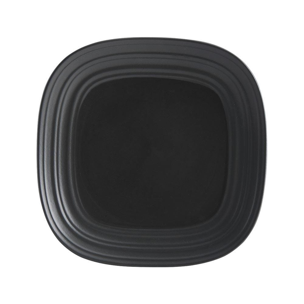 Swirl White Square 4 Piece Place Setting