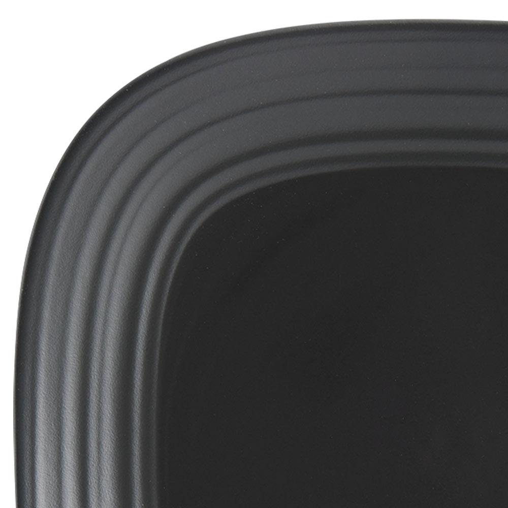 Swirl White Square 4 Piece Place Setting