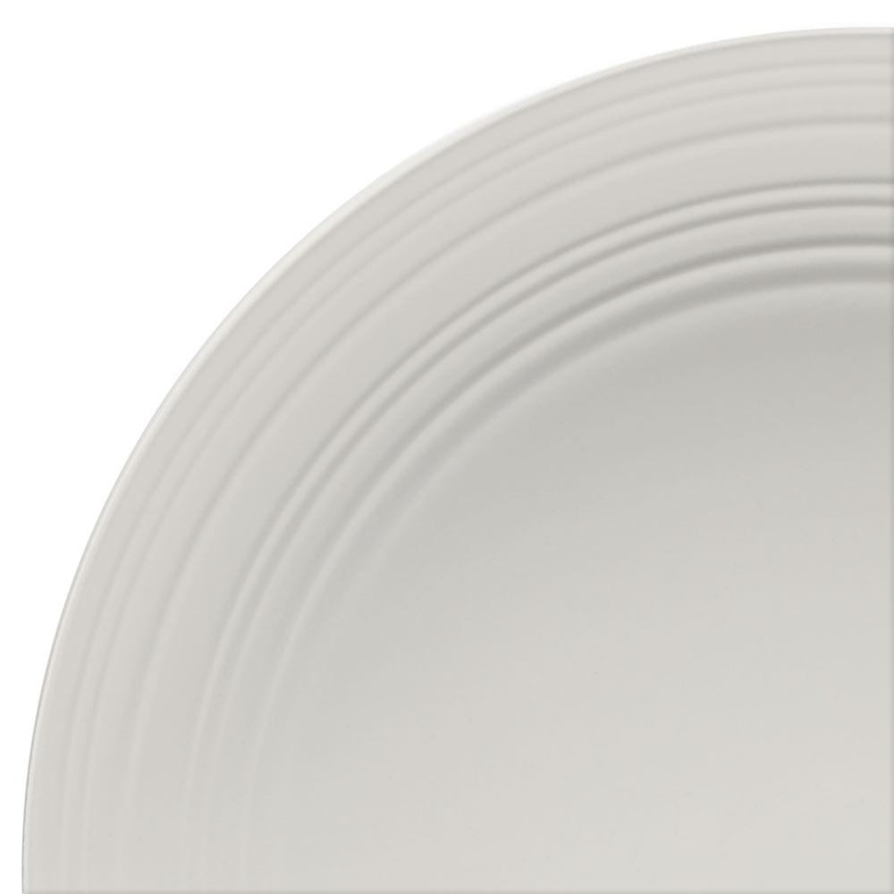 Swirl White Coupe 4 Piece Place Setting