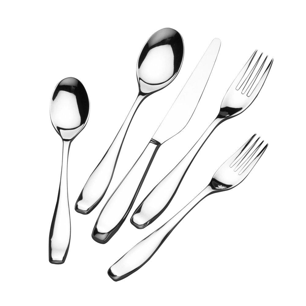 Symphony Mirror 20 Piece Forged Flatware Set, Service for 4