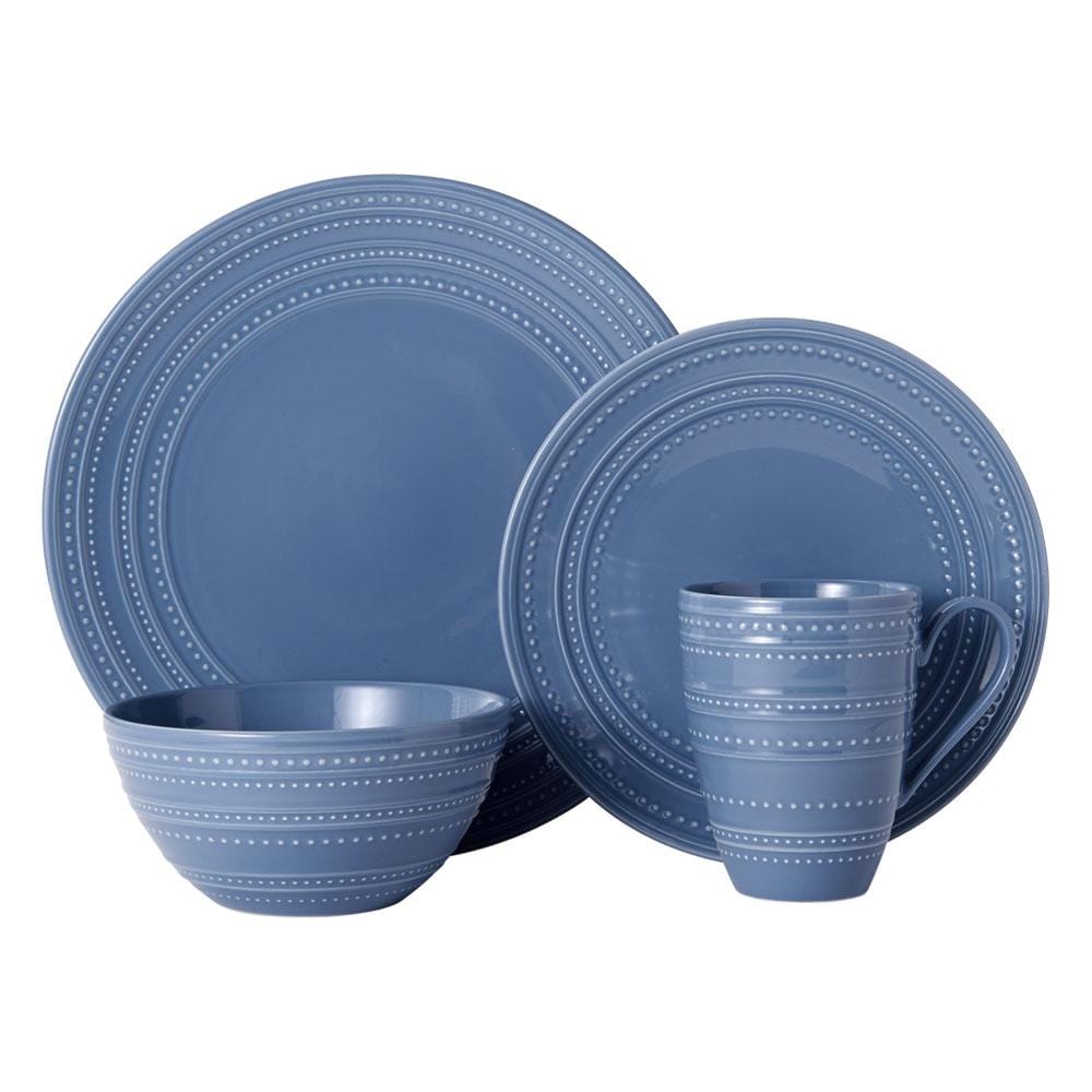 Vella Blue 4 Piece Place Setting