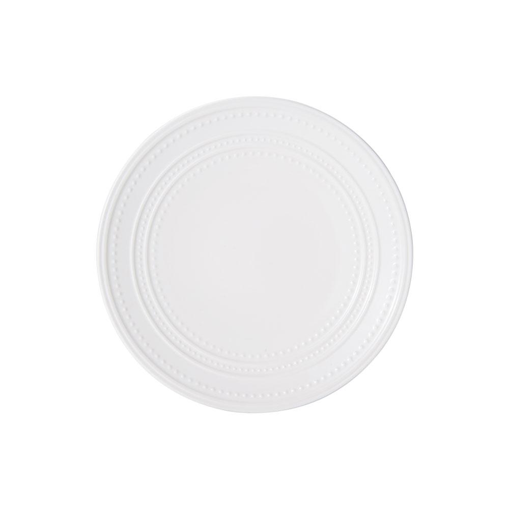 Vella White Salad Plate