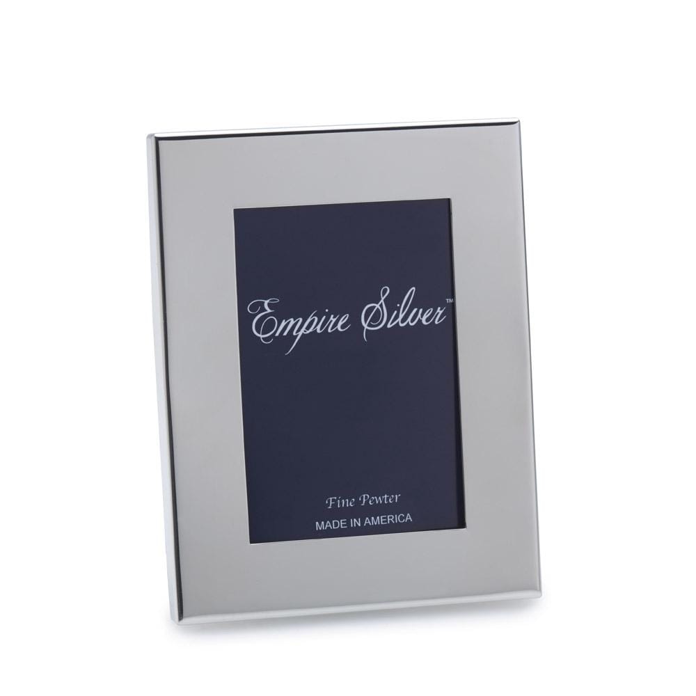 Wide Border Pewter Frame