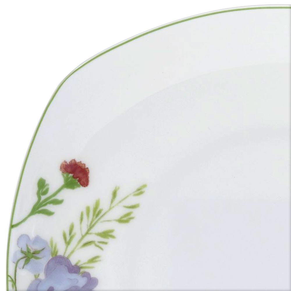 Wildflower Garden Square 16 Piece Dinnerware Set, Service for 4